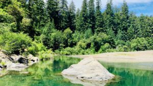 Eel river, one of Humboldt's best swim spots