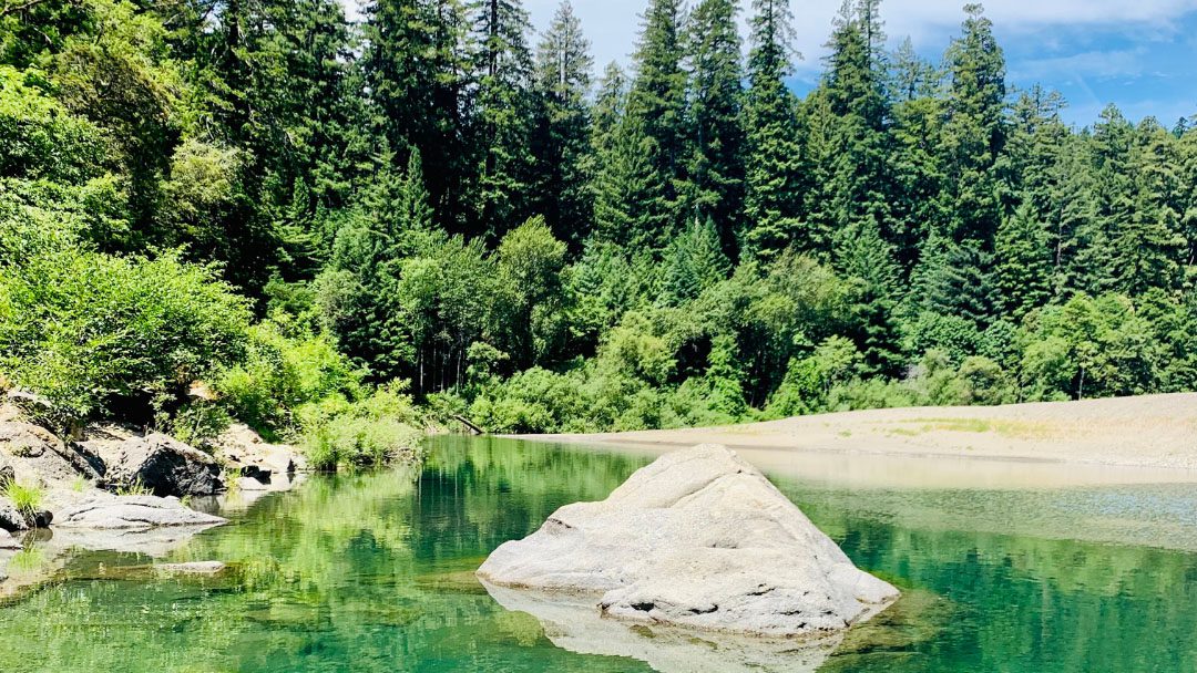 Eel river, one of Humboldt's best swim spots